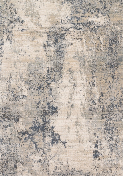 18" x 18" Natural / Denim Sample Rug