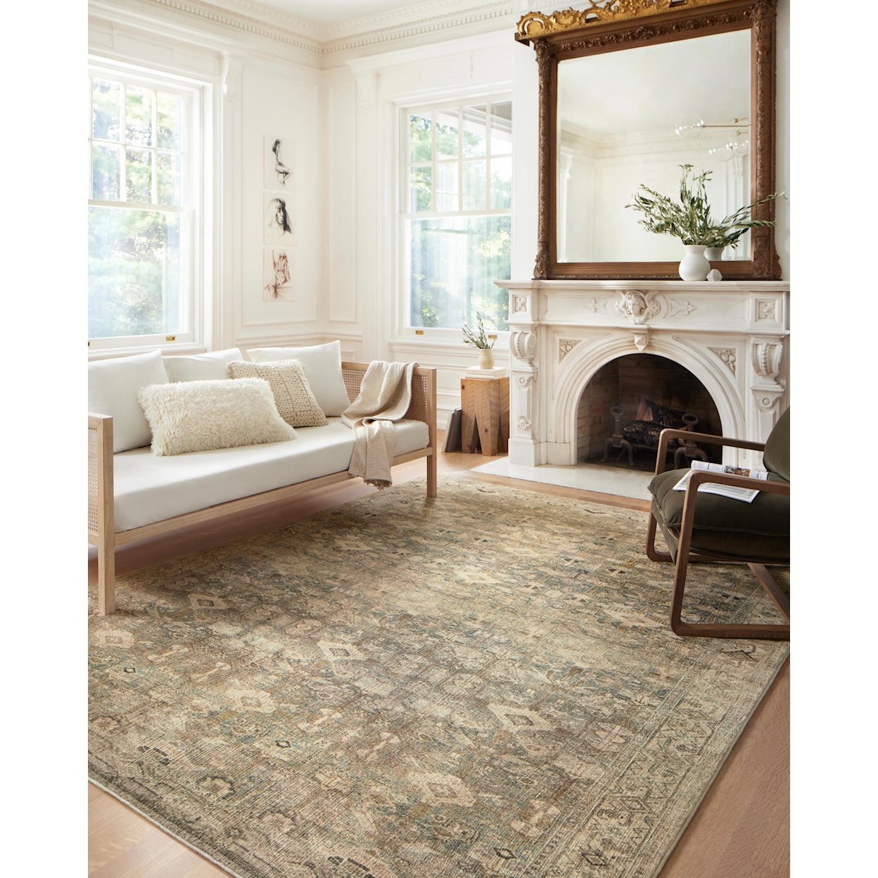 Reeds Rugs Margot 18" x 18"  Rug