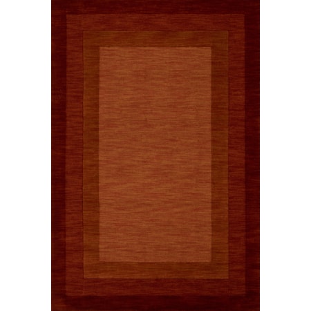 1'6" x 1'6" Rust Rug