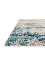 Loloi Rugs Sienne 1'-6" X 1'-6" Square Dove / Ocean Rug