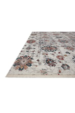 Loloi Rugs Samra 18" x 18" Dove / Sky Sample Rug