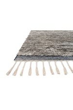 Loloi Rugs Khalid 18" x 18" Natural / Black Sample Rug