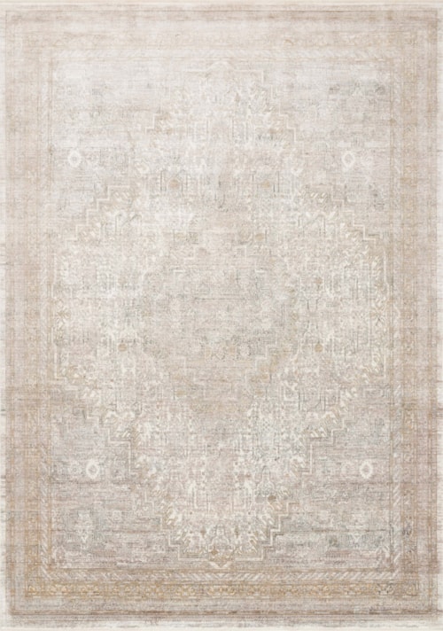 1'6" x 1'6"  Sand / Ivory Rug