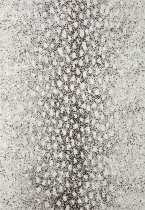 18" x 18" Grey / White Sample Rug
