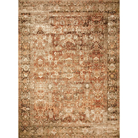 2'5" x 11'2" Rust / Tobacco Rug