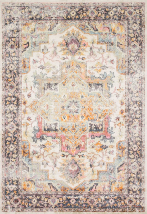 11'6" x 15' Ivory / Charcoal Rug