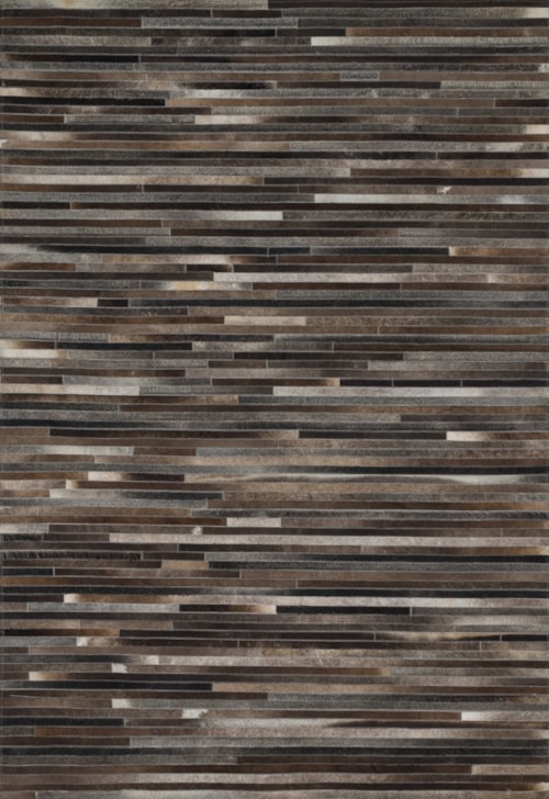 1'6" x 1'6"  Charcoal Rug