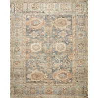 2'3" x 3'9" Ocean / Spice Rectangle Rug