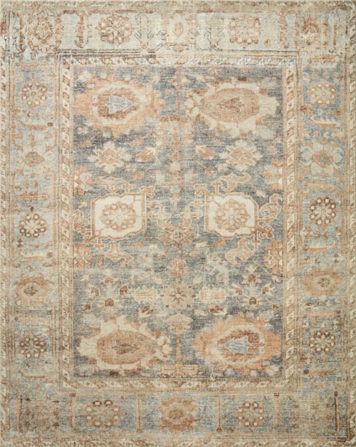 18" x 18" Ocean / Spice Sample Rug