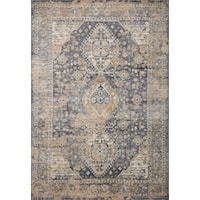 2'6" x 4'0" Charcoal / Natural Rug