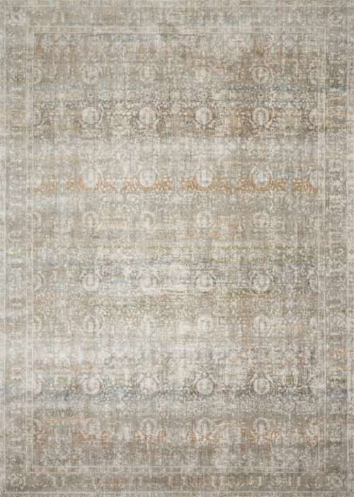 2'-7" X 4' Grey / Multi Rug