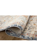 Loloi Rugs Sorrento 5'3" x 5'3" Midnight / Natural Round Rug