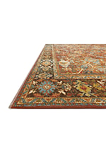 Loloi Rugs Sebastian 18" x 18"  Ocean / Spice Rug