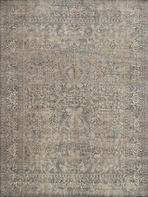 1'6" x 1'6"  Grey / Stone Rug