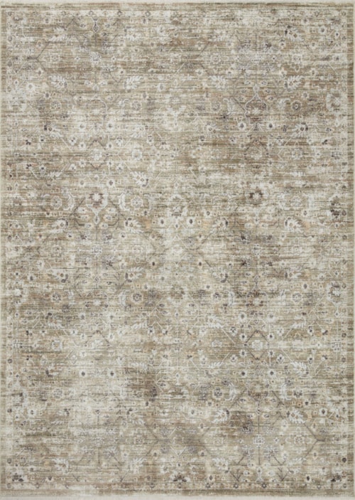 6'7" x 9'7" Moss / Bark Rectangle Rug