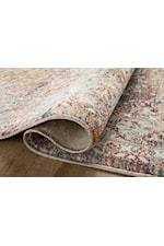 Loloi Rugs Sorrento 18" x 18" Mocha / Multi Sample Rug