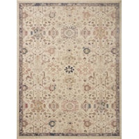 5' x 7'10" Ivory / Multi Rug