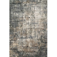 6'-7" X 9'-2" Marine / Grey Rug