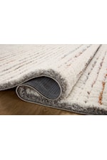 Reeds Rugs Levitt Shag 4'0" x 6'0" Ivory / Grey Rug