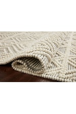 Reeds Rugs Noelle 18" x 18" Ivory / Blue Sample Rug