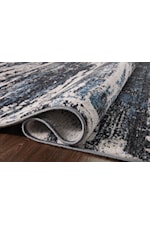 Loloi Rugs Vance 18" x 18" Charcoal / Dove Sample Rug