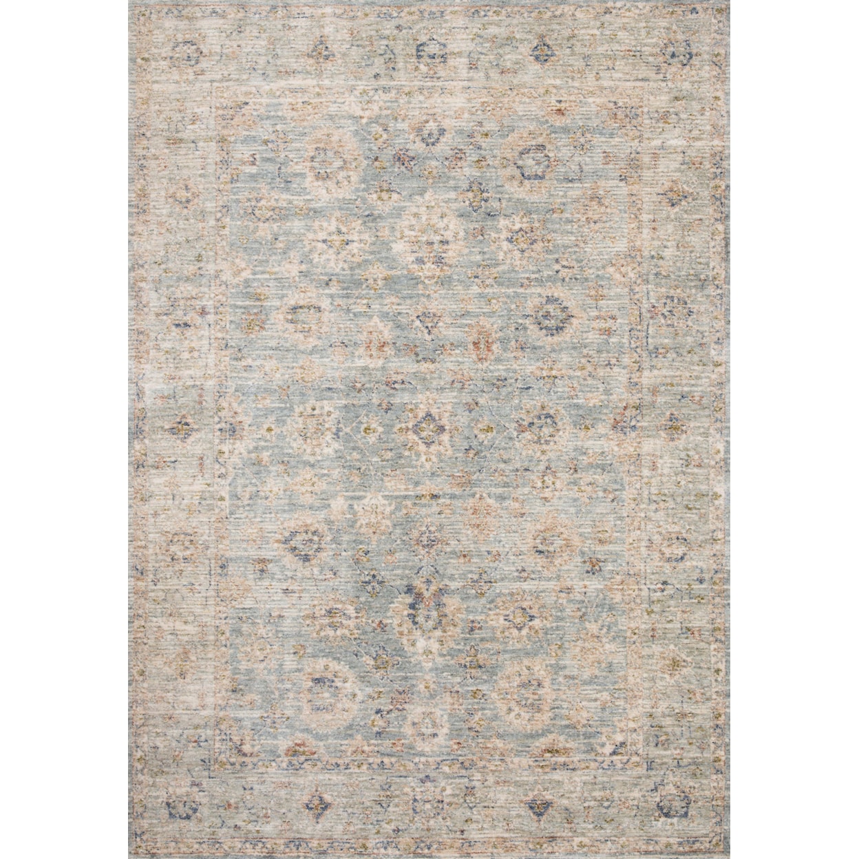 Loloi Rugs Revere 5'0" x 8'0" Light Blue / Multi Rug