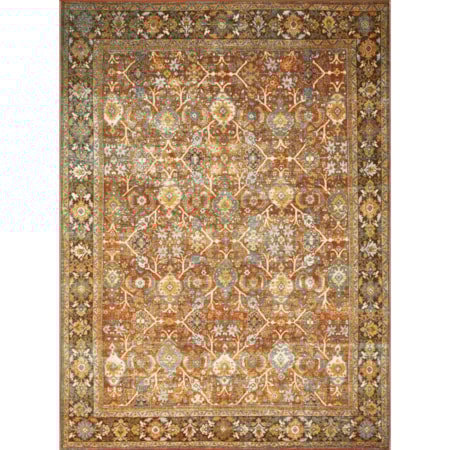 2'5" x 7'8" Red / Multi Rug