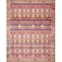 9'0" x 12'0" Magenta / Multi Rectangle Rug