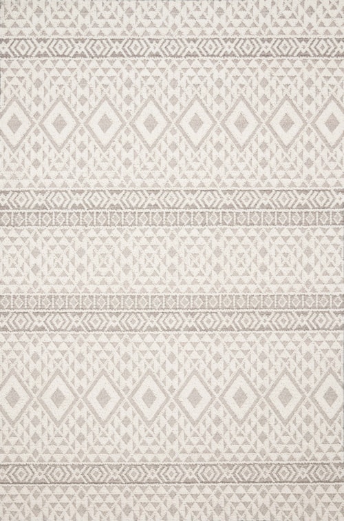 2'7" x 10'0" Silver / Ivory Rug