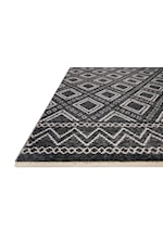 Loloi Rugs Vance 18" x 18" Charcoal / Dove Sample Rug