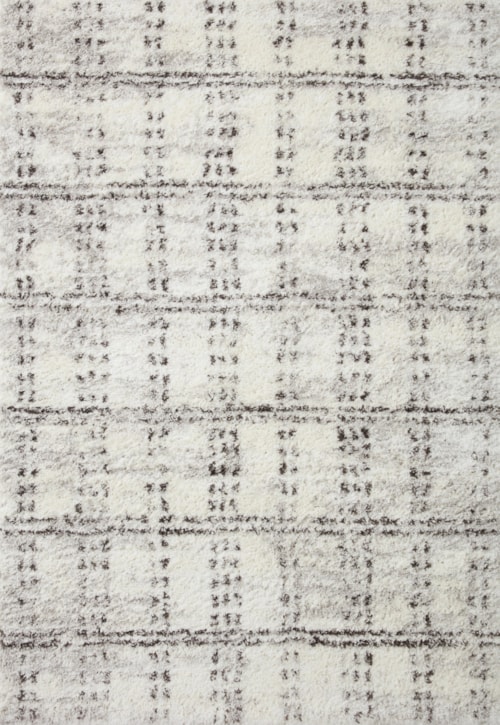 18" x 18" Cream / Grey Sample Rug