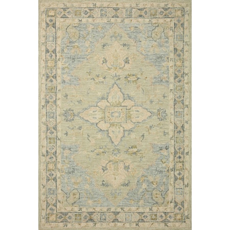 9'3" x 13' Seafoam Green / Spa Rug