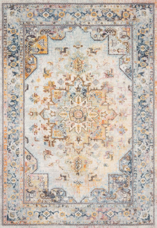 2'5" x 7'7" Mist / Multi Rug