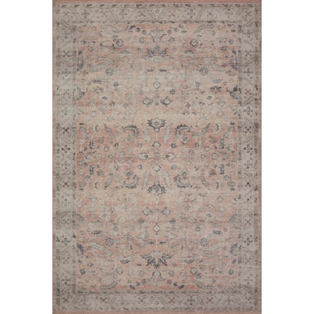 2'3" x 3'9" Blush / Multi Rectangle Rug