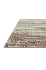 Reeds Rugs Bowery 2'3" x 4'0" Tangerine / Taupe Rectangle Rug