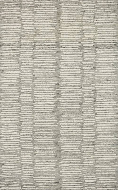 2'-6" x 7'-6" Stone / Ivory Rug