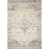 Reeds Rugs Revere 2'6" x 8'0" Ivory / Blue Rug