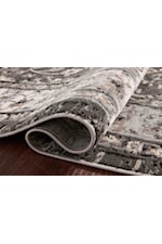 Reeds Rugs Estelle 2'7" x 8'0" Charcoal / Grey Runner Rug