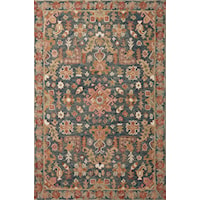 2'-6" x 7'-6" Navy / Multi Rug