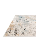 Loloi Rugs Alchemy 6'7" x 9'2" Granite / Gold Rectangle Rug