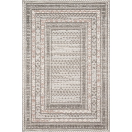 7'10" x 10'1" Grey / Multi Rug