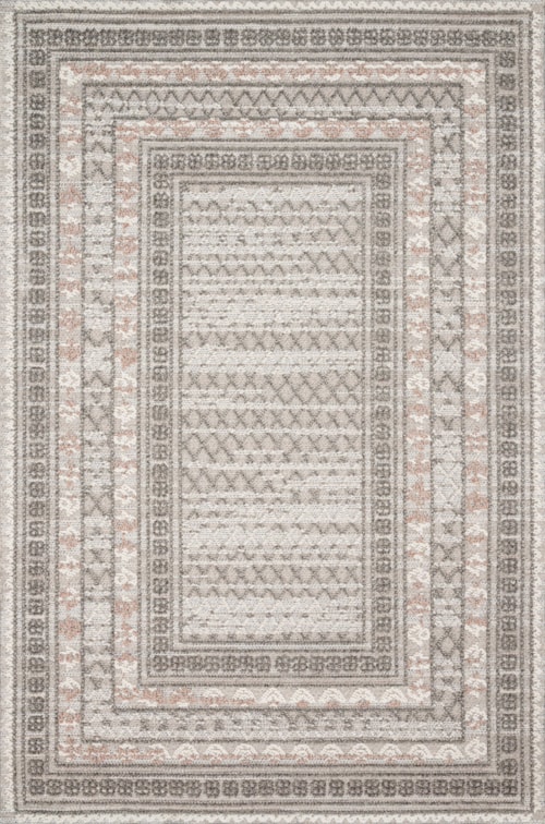 7'10" x 10'1" Grey / Multi Rug