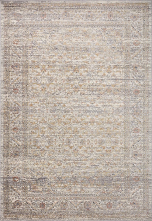 6'3" x 9' Stone / Multi Rug