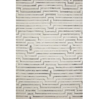 7'10" x 10'10" White / Sky Rectangle Rug