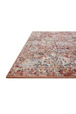 Reeds Rugs Cassandra 18" x 18" Rust / Ivory Sample Rug