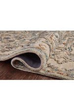 Reeds Rugs Halle 8'6" x 12' Taupe / Rust Rectangle Rug