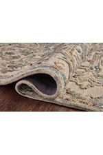 Reeds Rugs Halle 2'0" x 5'0" Grey / Sky Rectangle Rug