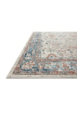 Loloi Rugs Bianca 18" x 18" Dove / Multi Sample Rug