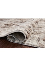 Loloi Rugs Austen 3'11" x 5'7" Pebble / Charcoal Rectangle Rug