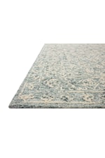 Reeds Rugs Cecelia 2'6" x 7'6" Mist / Ivory Runner Rug